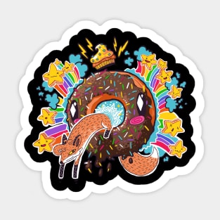 Royal Doughnut Sticker